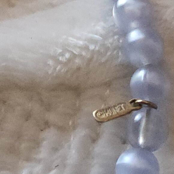 Monet light blue beads Necklace - Picture 4 of 5